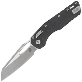 Microtech MSI S/E Knife Black Fluted G10, Apocalyptic M390MK by Tony Marfione (210-10APFLGTBK)