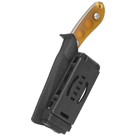 Kubey Bloom Knife Yellow Ultem, Beadblasted 14C28N by Scott Halpern (KU411C)