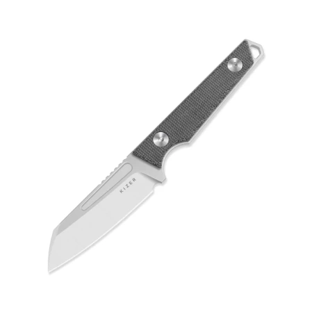 Nóż Kizer Phasmids Black Micarta, Satin AEB-L by Johan Jordaan (1079A3)