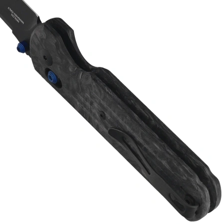 Nóż składany Fox Gabi Gold Dark Matter Carbon Fiber, Black PVD Niolox (FX-451 DMB)