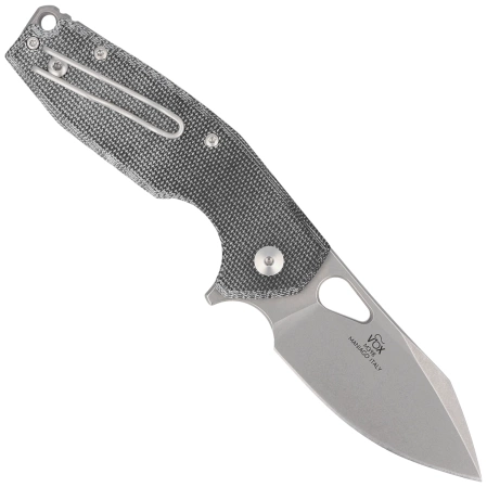 FOX Yaru Black Micarta, Acid Stonewashed M398 by Jesper Voxnæs (FX-527LI MB)