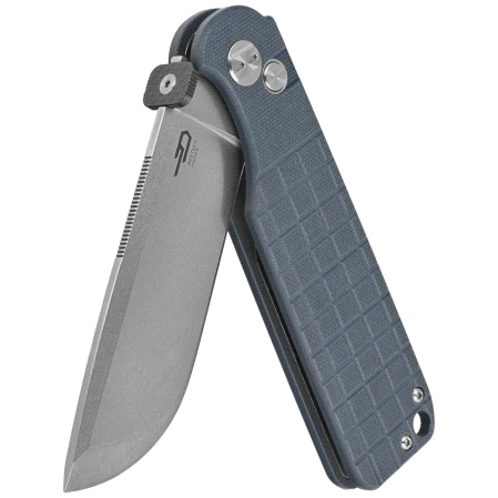 Nóż składany Bestech Glok Grey G10, Stonewashed 14C28N by Keanu Alfaro (BG55B)