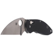 Spyderco Q Ball Black G10, Satin VG-10 Knife by Eric Glesser (C219GP)