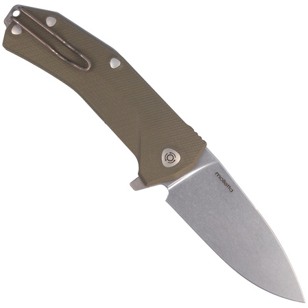 LionSteel KUR Green G10, Stonewashed Sleipner by Molletta (KUR GR)