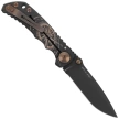 Spartan Blades Harsey Folder Special Edition Golden Compass Knife Black Titanium, Bronze HW, Black MagnaCut by William W. Harsey Jr. (SF5GOLDENCOMPASS)