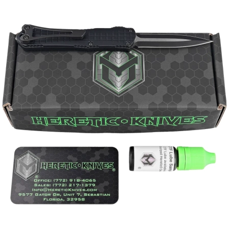 Heretic Manticore S D/E Black Frag Aluminium, Black/Satin MagnaCut by Tony Marfione Jr.