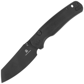Bestechman Cicada's Wing-TL Knife Black G10, Black PVD 10Cr15CoMoV (BMK24E)