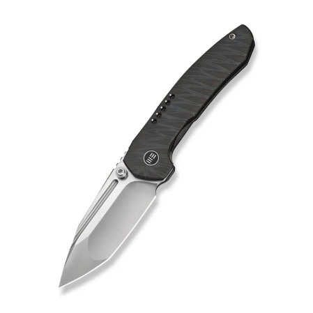 Nóż składany WeKnife Micro Trogon Tiger Stripe Titanium, Satin M390 by Brian Brown (WE24043-3)