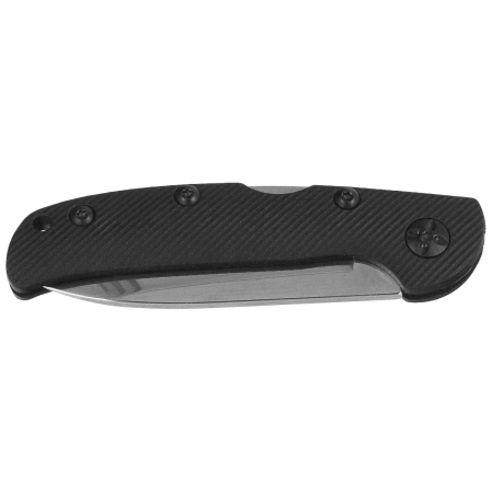 Nóż składany Third Decor Habitat N76 Navaja Black Nylon Fibre, Mirror 420 (TH-N76N)