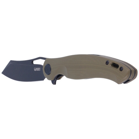 Kubey Drake KU239B Knife OD Green G10, Darkwashed AUS-10 by Maksim Tkachuk