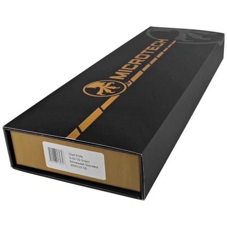 Nóż kuchenny Microtech Chef 8'' OD Green G10, Stonewashed M390MK (3000-10OD)