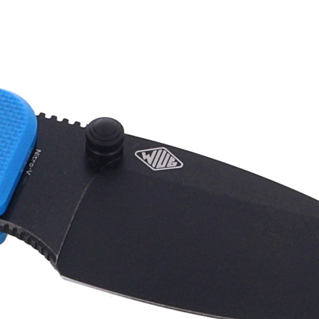 Nóż składany CIVIVI Baby Banter Blue G10, Black Stonewashed by Ben Petersen (C19068S-3)