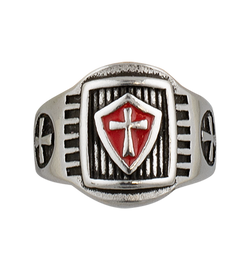 Tole 10 Imperial Templar Shield Ring Ø19 (09981)