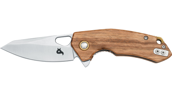 Nóż składany BlackFox The Corner Ziricote Wood, Satin 10Cr15CoMov (BF-787 ZW)