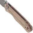 Nóż składany Kizer Drop Bear 2 Brown Micarta, Satin Nitro-V by Azo (V3619.2CC1)