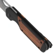 Kizer Mini Militaw Knife Black G10 / Mkuruti Wood, Satin Nitro-V by Jonathan Styles (V3634SA4)