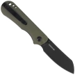 Civivi Crabby Knife OD Green G10, Black Stonewashed 14C28N by Ken Onion Jr. (C24055-1)
