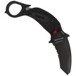 Nóż składany Extrema Ratio Nightmare Black Aluminium, Black MIL-C N690 (04.1000.0454/BLK)