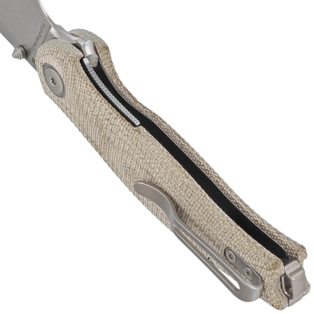 Viper Vale Green Canvas Micarta, Stonewashed MagnaCut by Jesper Voxnæs Knife (V6006CV)