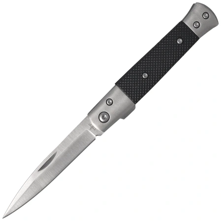 Nóż składany Third Decor Habitat N118B Black Aluminum, Satin 420 (TH-N118B)