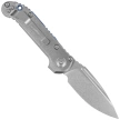 Nóż automatyczny Microtech LUDT Gen III S/E Marfione Select Stonewashed Slab Side Titanium, Blue HW, Stonewashed M390MK by Tony Marfione (1135-10MS3)