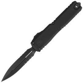 Microtech Ultratech Gen III ZBP D/E Signature OTF Knife Shadow DLC Aluminum, Shadow DLC P/S M390MK by Tony Marfione (1122-2DLCTSH)