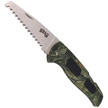 Piła składana Herbertz Solingen Wood Camo Elastomer, Satin Finish 114mm (55004)