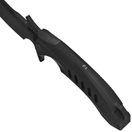Nóż składany Rike Knife RK-F1 Black G10, Black Stonewashed CPM-D2 (RK-F1-BS)