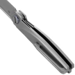 Rike Knife RK-Baidi-S-P/RCF Gray Titanium / Red Carbon Fiber, Bead Blasted M390