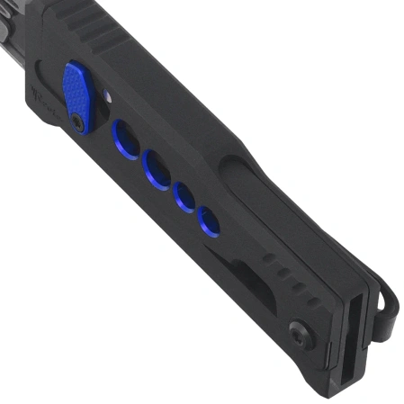 Reate EXO-U Utility Knife Black-Blue Speedhole Aluminium, Stainless Steel (EXO-U SBK.BL)