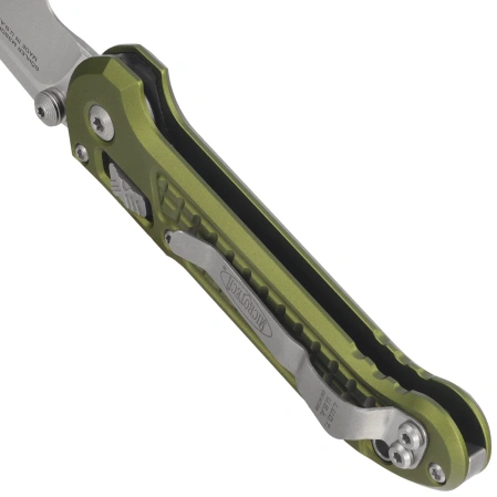 Nóż składany Microtech LUDT Ram-Lok T/E OD Green Frag Aluminium, Stonewashed M390MK by Tony Marfione (1136RL-10FROD)