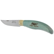 MAM Iberica S Knife Turquoise Beech Wood, Brass HW, Satin (2010-TU)