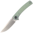 CIVIVI Knife Mini Asticus Natural G10, Satin 10Cr15CoMoV (C19026B-3)