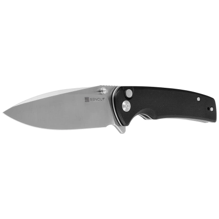 Sencut Sachse Black G10, Satin 9Cr18MoV knife (S21007-5)