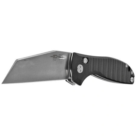 Bestech Liger Knife Black G10, Satin D2 by Keanu Alfaro (BG61A)