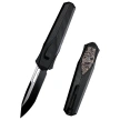 Remette RT-Swordfish T Knife Black Aluminum/Copper Carbon Fiber, Titanium Black 14C28N (ZL103C8)