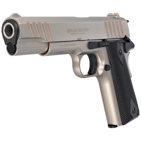 Pistolet wiatrówka Voltran Ekol ES 1911 v2 Satin 4.5 mm - Blow Back