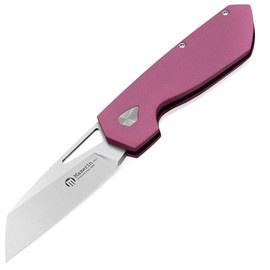 Nóż składany Maserin W2 371/G10P Pink G10, Satin M390 by Attilio Morotti