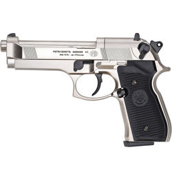 Pistolet wiatrówka Beretta M92 FS nikiel 4,5 mm Diabolo CO2 (419.00.02)