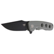 Bestech Arctic Grey G10, Black Stonewashed D2 knife (BG33C-2)