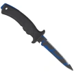 Mac Coltellerie Torpedo 11 Diving Knife Black-Blue PP-TPE, PTFE Blue Camu MA5 (MC TRP11-3.N)