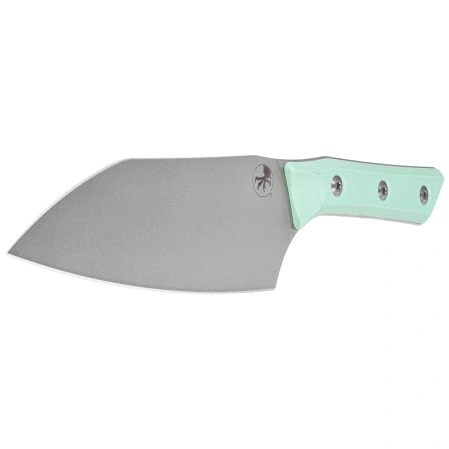 Microtech 6'' Santoku Knife Caribbean Blue G10, Stonewashed M390MK (3200-10CA)