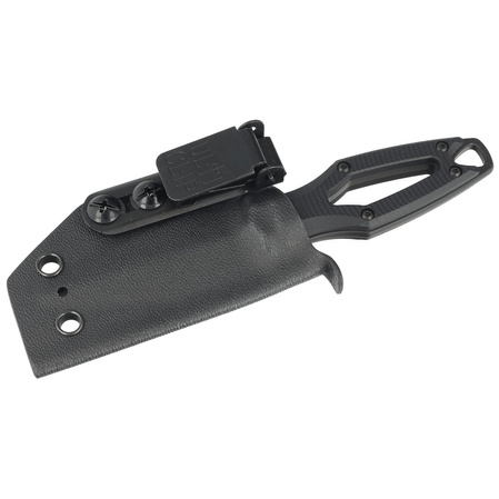 FOX Aka Black G10, Black Top Shield Elmax by Denis Simonutti (FX-554 B)