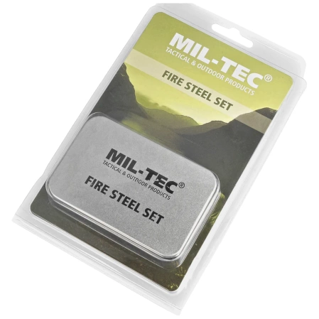 Zestaw survivalowy do rozpalania ognia Mil-Tec - Fire Steel Set (15275000)