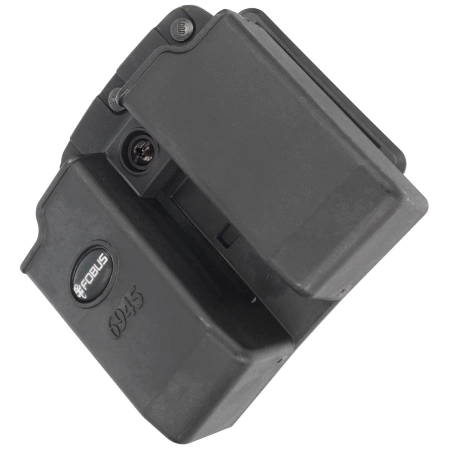Fobus pouch for Double-Stack .45Cal magazines such as S&W, Springfield, H&K, Walther (excluding Glock), Belt Holder (6945 BH ND).