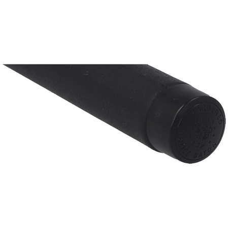 ESP hardened expandable baton 21'' with leather-imitation grip (EXB-21HL BK BH-55-HL)