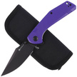 Sencut Knife Actium Purple G10, Black Stonewashed D2 (SA02D)