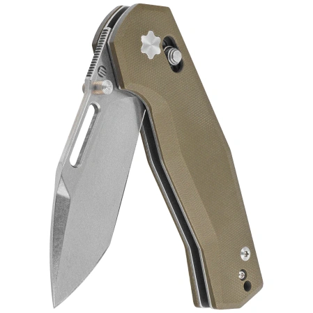 Nóż składany Maserin CB-1 Olive Green G10, Stonewashed MagnaCut (632/G10V)