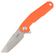 Kubey Carve KB237I Knife Orange G10, Bead Blasted AUS-10