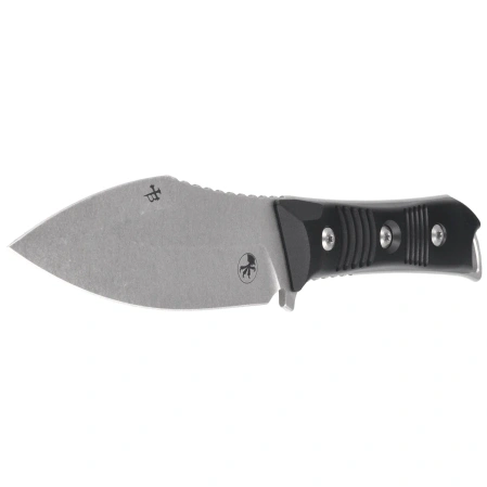 Microtech Always Survive Knife Black G10, Stonewashed M390MK by Borka Blades and Tony Marfione (96-10 BK)